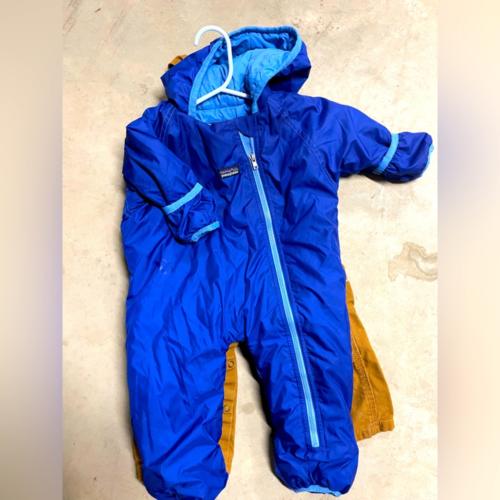 Baby Patagonia snowsuit